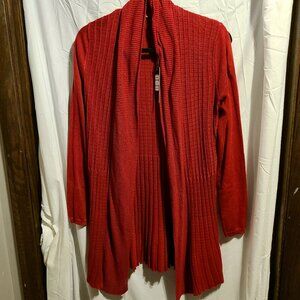 NWT BELLDINI PASSION RED CABERNET  W FLARE TUNIC WOMENS SIZE MEDIUM